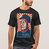 Mao Zedong Tse Tung Vorsitzender Mao China Chinese T-Shirt (Vorderseite)