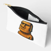 Maoi Stoic Statue Zubehörtasche (Offen)