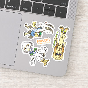 MAOR 3x3" Chibi Cast Sticker #3