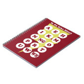 Maori Alphabet Learning the Reo Notizblock (Linke Seite)