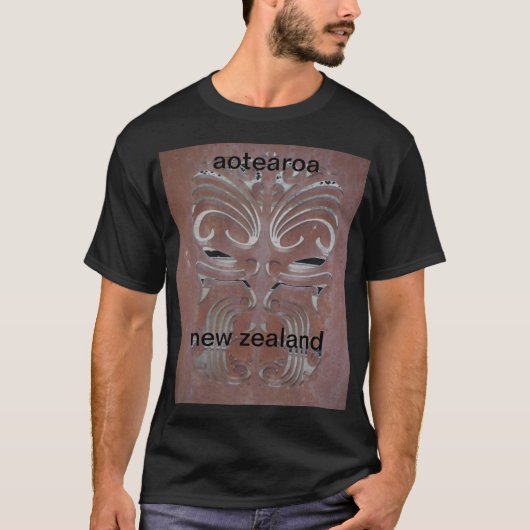 Maori- aotearoa Neuseeland T-Shirt (Vorderseite)