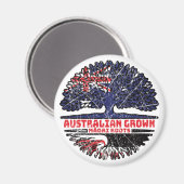 Maori Australian Australia Tree Roots Flag Magnet (Vorderseite/Rückseite)