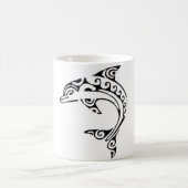 Maori- Delphin Kaffeetasse (Mittel)