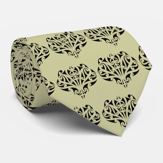 Maori Design Krawatte (Gerollt)