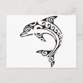 Maori Dolphin Postkarte (Vorderseite)