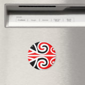 Maori entwirft Stammeskunst für Sie Magnet (In Situ (Geschirrspüler))