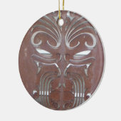 Maori- Entwürfe 4 Keramikornament (Links)