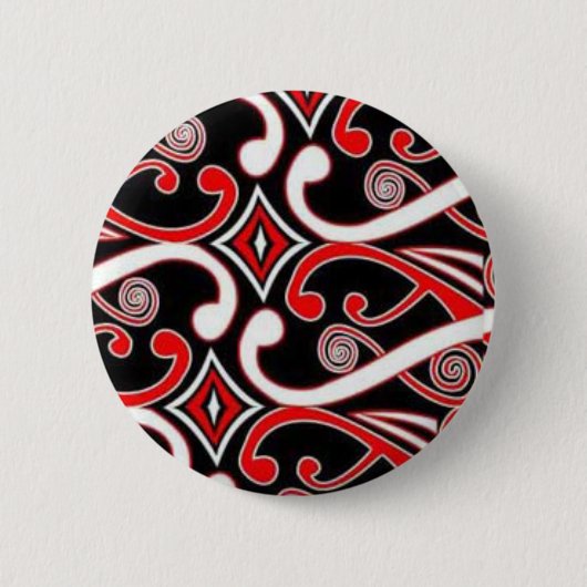 Maori- Entwürfe Button (Vorderseite)