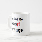 Maori-Erbe-Kaffeetasse Kaffeetasse (Vorderseite Links)