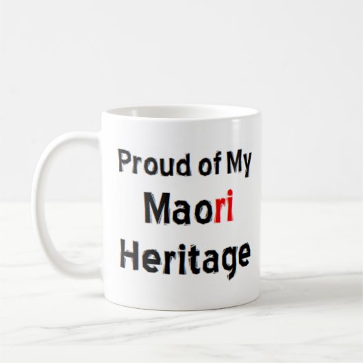 Maori-Erbe-Kaffeetasse Kaffeetasse (Links)
