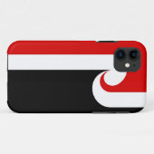 Maori-Ethnie-Flaggenland Case-Mate iPhone Hülle (Rückseite (Horizontal))