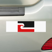 Maori- ethnisches Flaggenneuseeland-Land Autoaufkleber (Auf Auto)