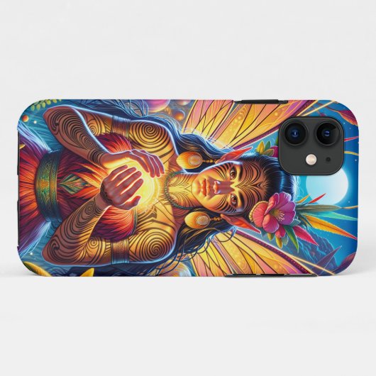 Māori Fairy Case-Mate iPhone Hülle (Rückseite (Horizontal))