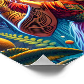 Māori Fairy Poster (Ecke)