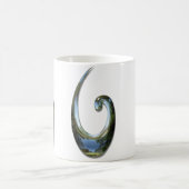 Maori Fish Hook - Chrome Kaffeetasse (Mittel)