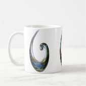 Maori Fish Hook - Chrome Kaffeetasse (Links)
