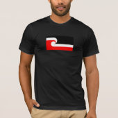 Maori Flag Neuseeland Flag T - Shirt (Vorderseite)
