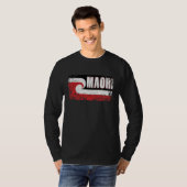 Maori Flag Neuseeland Flag T-Shirt (Vorne ganz)