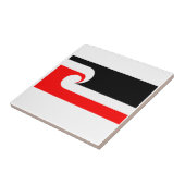 Maori- Flagge Fliese (Seite)