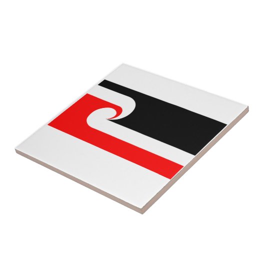 Maori- Flagge Fliese (Seite)