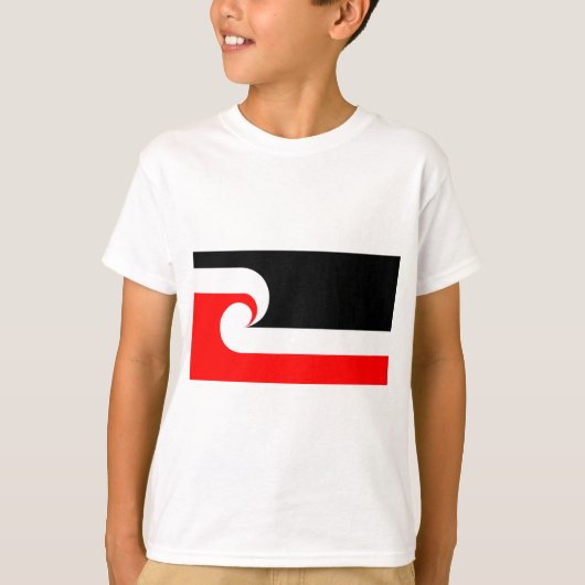 Maori- Flagge T-Shirt (Vorderseite)