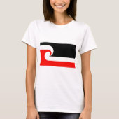 Maori-Flagge T-Shirt (Vorderseite)