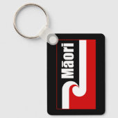 Maori-Flagge, Tino Rangatiratanga-Flagge, Māori Schlüsselanhänger (Vorderseite)