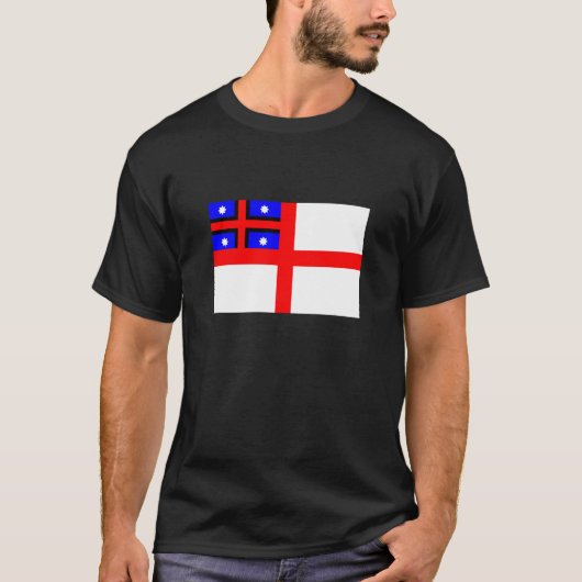 Maori- Flaggen-T - Shirt Neuseelands (Vorderseite)