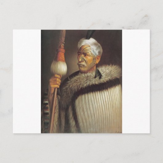 Maori Gentleman Postkarte (Vorderseite)