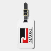 Maori Gepäckanhänger (Vorderseite vertikal)