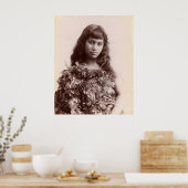 Māori Girl Poster (Küche)