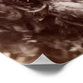 Māori Girl Poster (Ecke)