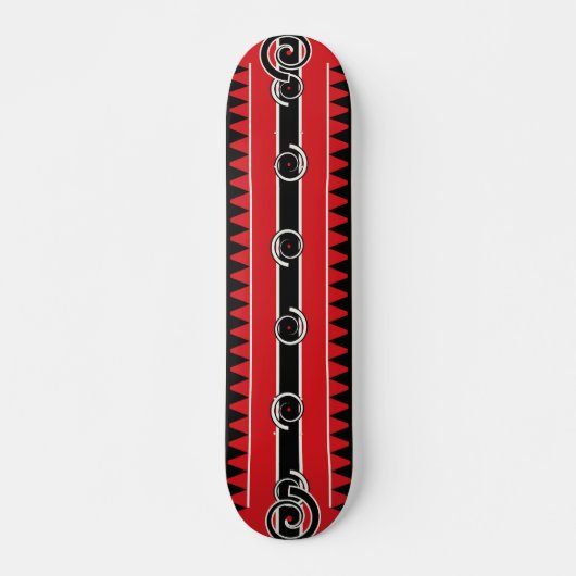 Maori-Hai-Zahn-Stammes- Skateboard (Vorne)