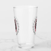 Maori Haka | Neuseeland | Native Art | Dekoration Glas (Rechts)