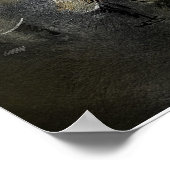 Maori Haka Poster (Ecke)