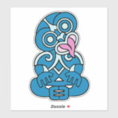 Maori Hei Tiki Aufkleber (Blatt)