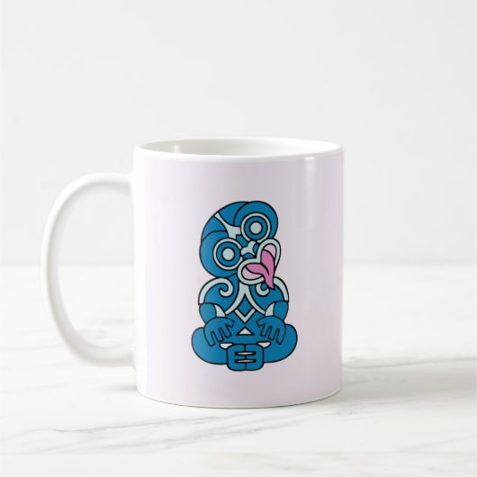 Maori Hei Tiki Kaffeetasse (Links)