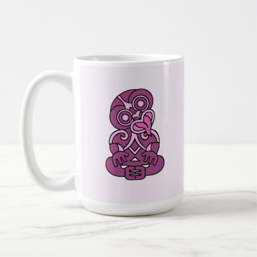 Maori Hei Tiki Kaffeetasse (Links)