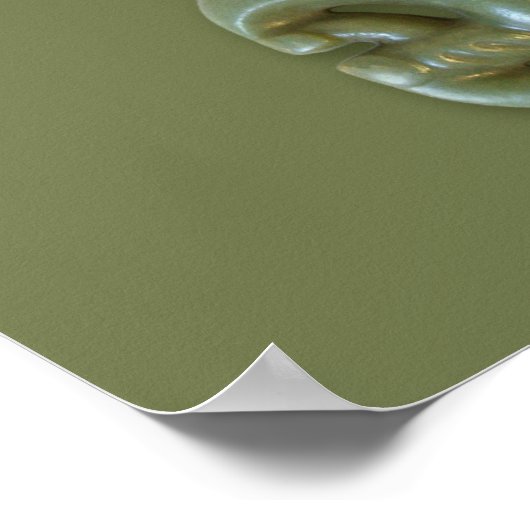 Maori Hei-Tiki Poster (Ecke)