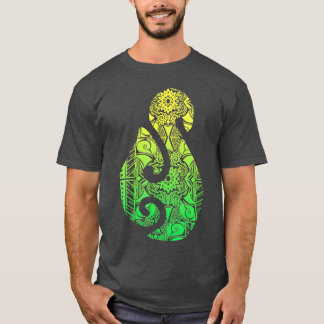 Maori Hook Polynesien Neuseeland Kultur Tattoo T-Shirt