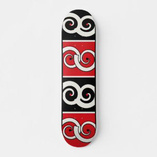 Maori-Inspirierte Spirale Skateboard