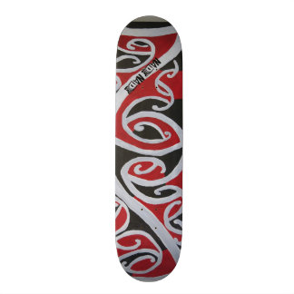 Maori- inspirierter Hammerhai-HaifischSkateboard Skateboard