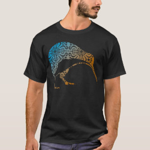 Maori Kiwi Tribal Aborigi Neuseeland Bird 1 T-Shirt