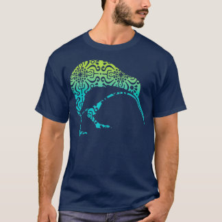 Maori Kiwi Tribal Aborigi Neuseeland Bird T-Shirt