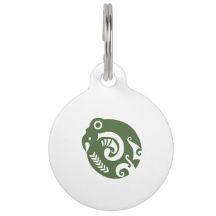 Maori Koropepe Tribal Symbol Start Idee Haustiermarke