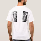Maori- Koru und Geist T-Shirt (Rückseite)