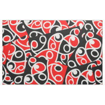 Maori Kowhaiwhai Layered Pattern