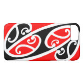 Maori Kowhaiwhai Muster 2 Case-Mate iPhone Hülle (Rückseite (Horizontal))