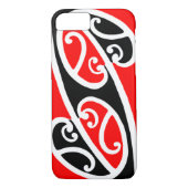 Maori Kowhaiwhai Muster 2 Case-Mate iPhone Hülle (Rückseite)