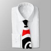 Maori- Kowhaiwhai Muster 2 Krawatte (Gebunden)